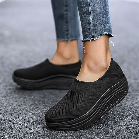 lightweight platform sneakers for women.